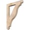Ekena Millwork Funston Arts & Crafts Smooth Bracket, Douglas Fir, 3 1/2"W x 30"D x 38"H BKT04X30X38FST03SDF - alternate 1